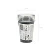 Picture of PAPER CUPS BLACK 250ML - 6 PACK